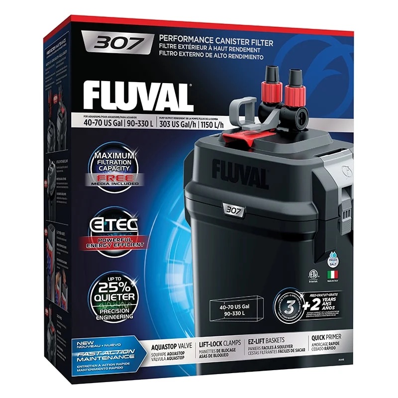 Fluval 307 – Filtro Externo para Acuarios